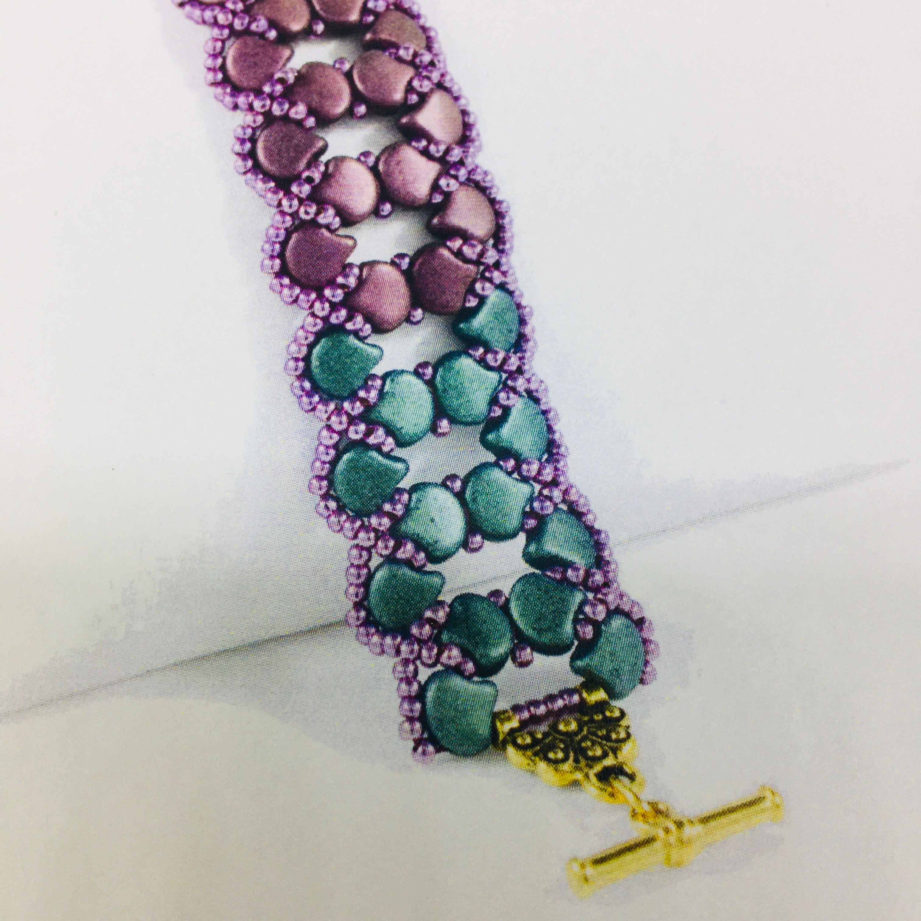 Dream of the Queen Blue Santa Beads