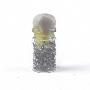 CRY-3BI37 3mm Bicone Silver Gray