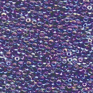 M-9274-8R Ameythst Lined Crystal AB