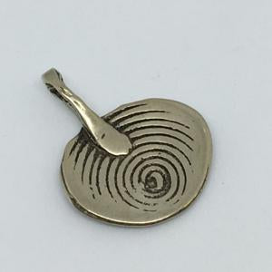 AFG34-W White Bronze Afghanistan 23.4x27.7 mm