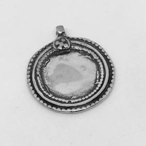 AFG8-S Sterling Silver Afghanistan 27.4x31.7 mm