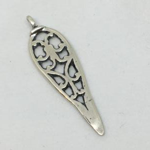 C4-S Sterling Silver China 41.6x11.3 mm