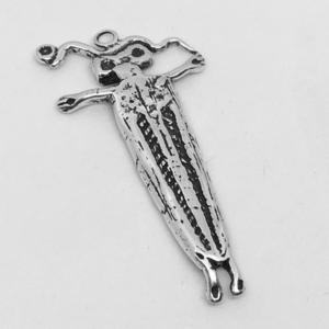 CADW2-S Sterling Silver Afghanistan 49.5x22.9 mm