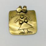 N131-B Bronze India 28.5x24.7 mm