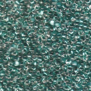 M-9F38-DP Spkl Aqua Green Lined