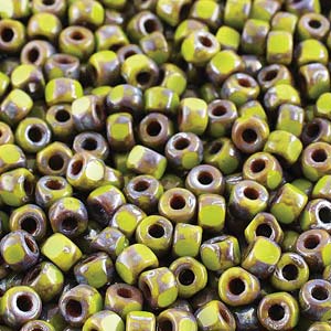 CZ1-MTB06C-53410-43400 Opaque Green Picasso