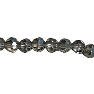 CRY-6R37AB 6mm - 32 cut Silver Gray AB