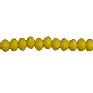 CRY-6R65 6mm - 32 cut Yellow Jade