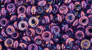 TN-06-205 Gold Lustered Dk Amethyst