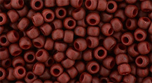 T-2609F-8R Semi Glazed Dark Red