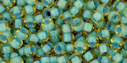 T-952-8R Inside Aqua/Yellow