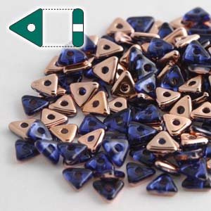 CZ1-TRI2430070-27101 Sapphre Capri Gold