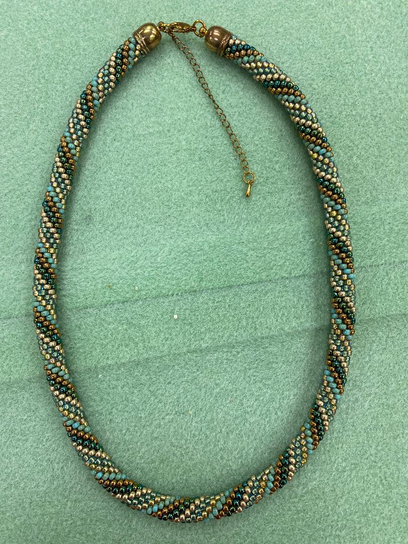 11-02-24 Bead Crochet String your beads ahead of time and learn the bead crochet basis. Ellen 1:30-4pm