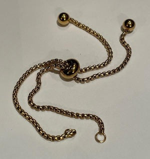 10.5mm Slider Extender Stainless Steel Gold