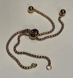 10.5mm Slider Extender Stainless Steel Gold