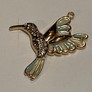 CA-CB-A034SSG Hummingbird Stainless Steel Gold