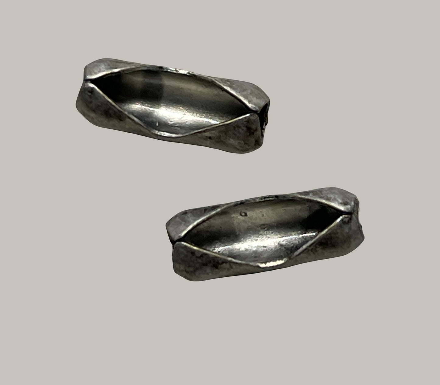 2.3mm Ball Chain Connector Silver