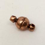 6mm Rd Mag Clasp Antique Copper