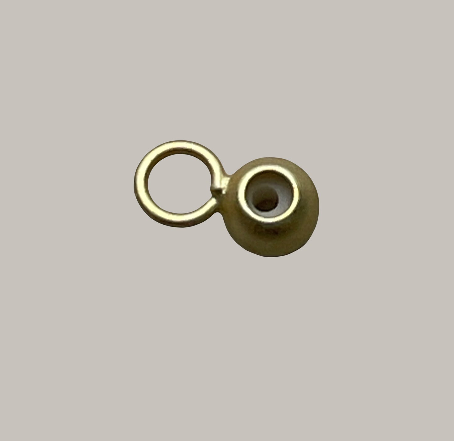 4mm Smart Bead Satin Gold