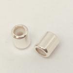 5.5x7mm Slide On Clasp Silver