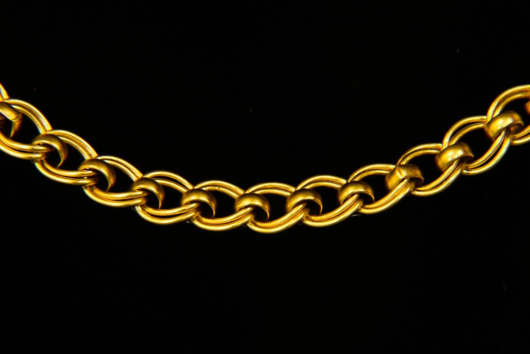 CH-CC-CH-800SG 7x6mm Double Oval Link