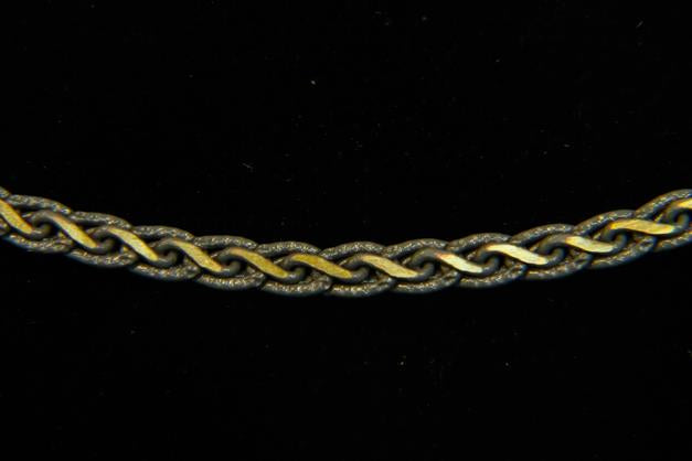 CH-CC-CH-876GRAY 3mm Gray/Gold Rope