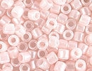 M-234-8DBL Lined Crystal/Pale Salmon
