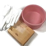 Pink Silicone Bowl