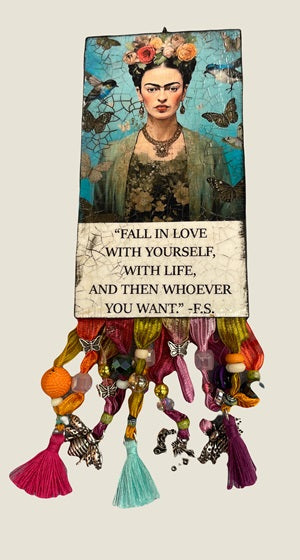 01-25-25 Inspirationals Create this cute ornament or pendant. Kit $50/Makes 4 Geri 11-3pm