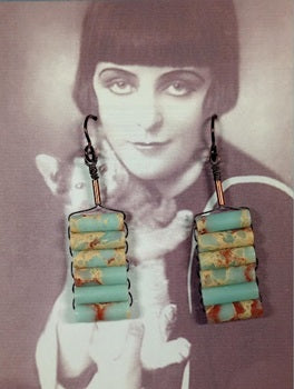 07-16-25 Right Angle Weave Earrings Another technique with beads and copper wire. Barbara 1:00-3:30pm