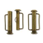 HE-SBC215AB Antique Brass Plate