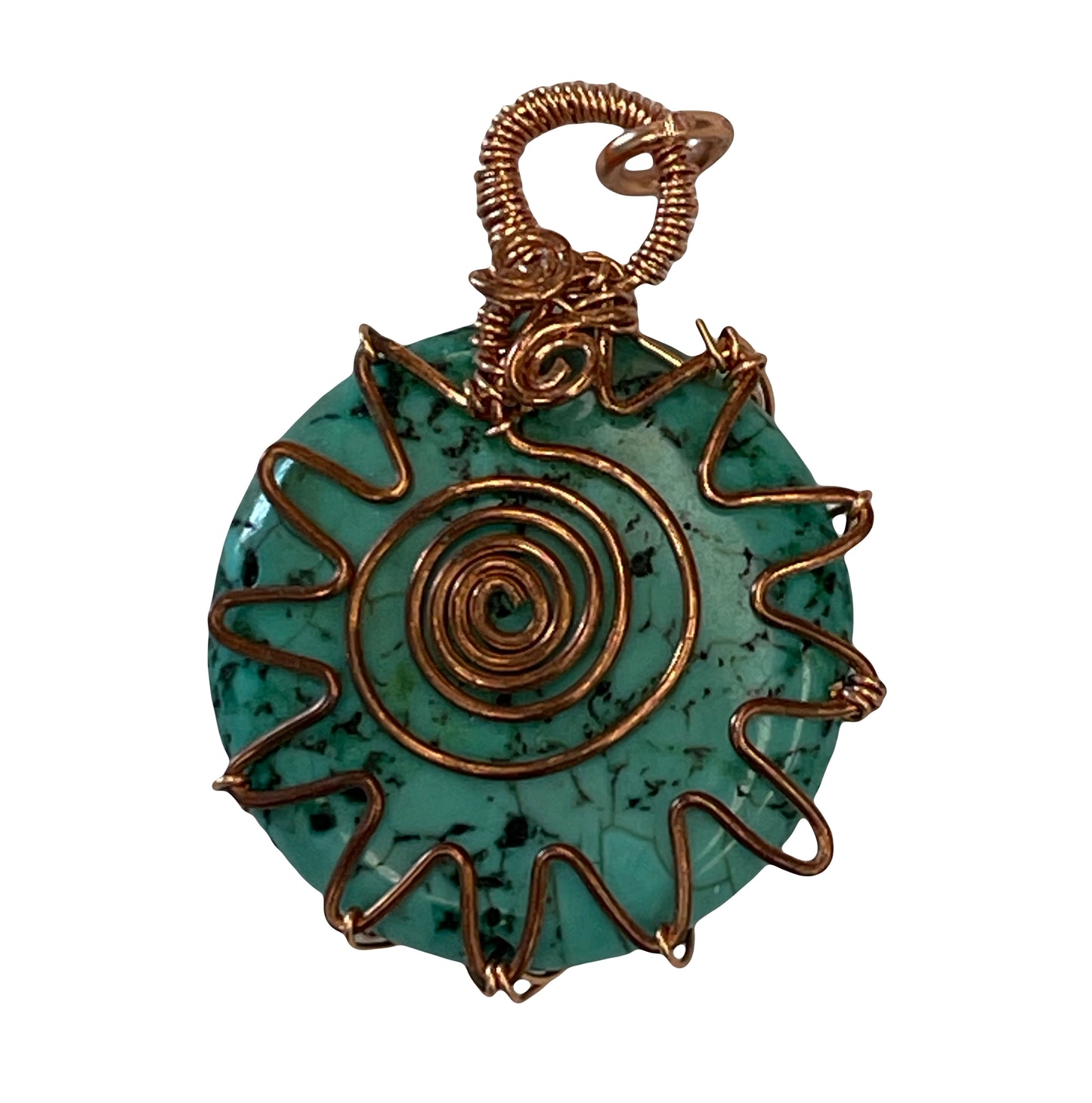 08-15-26 Sunburst Wire Wrap Journey into wire wrapping beads. Donna 11:00-1:00pm