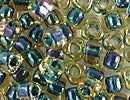 M-1826-5T Color-Lined Amber with Dark Blue