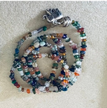 05-13-26 Wrap With Beads Making a wrap bracelet with leather and beads. Karen 10:00-2:00pm