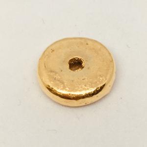 CA-MC-AK9-G Medium Lumpy Bead 21x4mm Gold