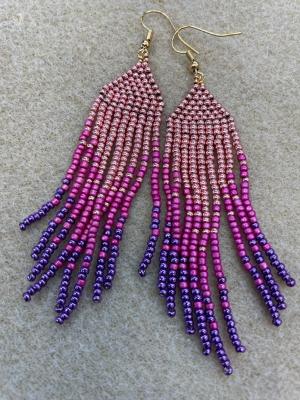 10-01-23 Fringe Earrings Dana's design of the ever popular fringe earrings. Dana 1-4pm