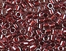 M-924-10DBM Sparkling Cranberry Lined Crystal