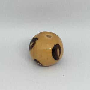 Round - Dots Honey/Brown