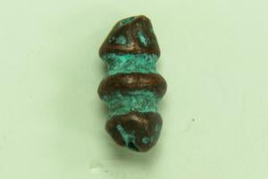 CA-MC-RK21M-GP Corkscrew Spiral 10x20mm Green Patina