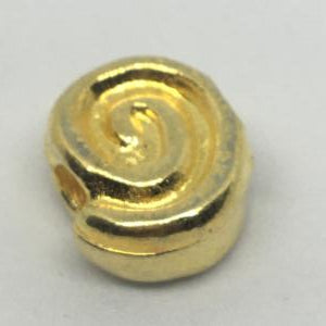CA-MM-X0014-G Spiral Bead Gold