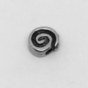CA-MM-X0014-P Spiral Bead Pewter