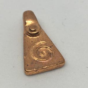 CA-MM-X0081-C Pyramidal Meandros Spiral Copper