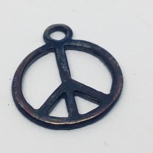 CA-MM-X0387-B Peace Sign Bronze