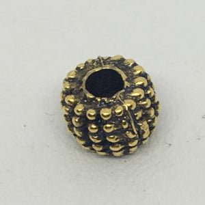 CA-MM-X0800-AB Bali Style Spacer Antique Brass