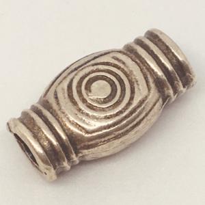 CA-MM-X1765-P Spiral in Threaded Barrel Pewter