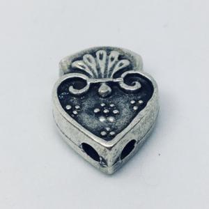 CA-MM-X2815-P Tassle Bead 2 Hole Pewter