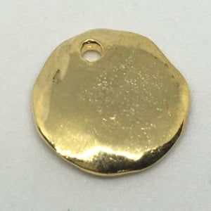 CA-MM-X2850-G Cornflake Dangle Gold