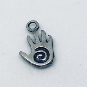 CA-MM-X4116-P Had with Spiral Charm Pewter