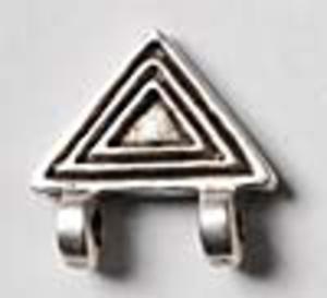 CA-MM-X5210-P Small Triangle Doodad Pewter
