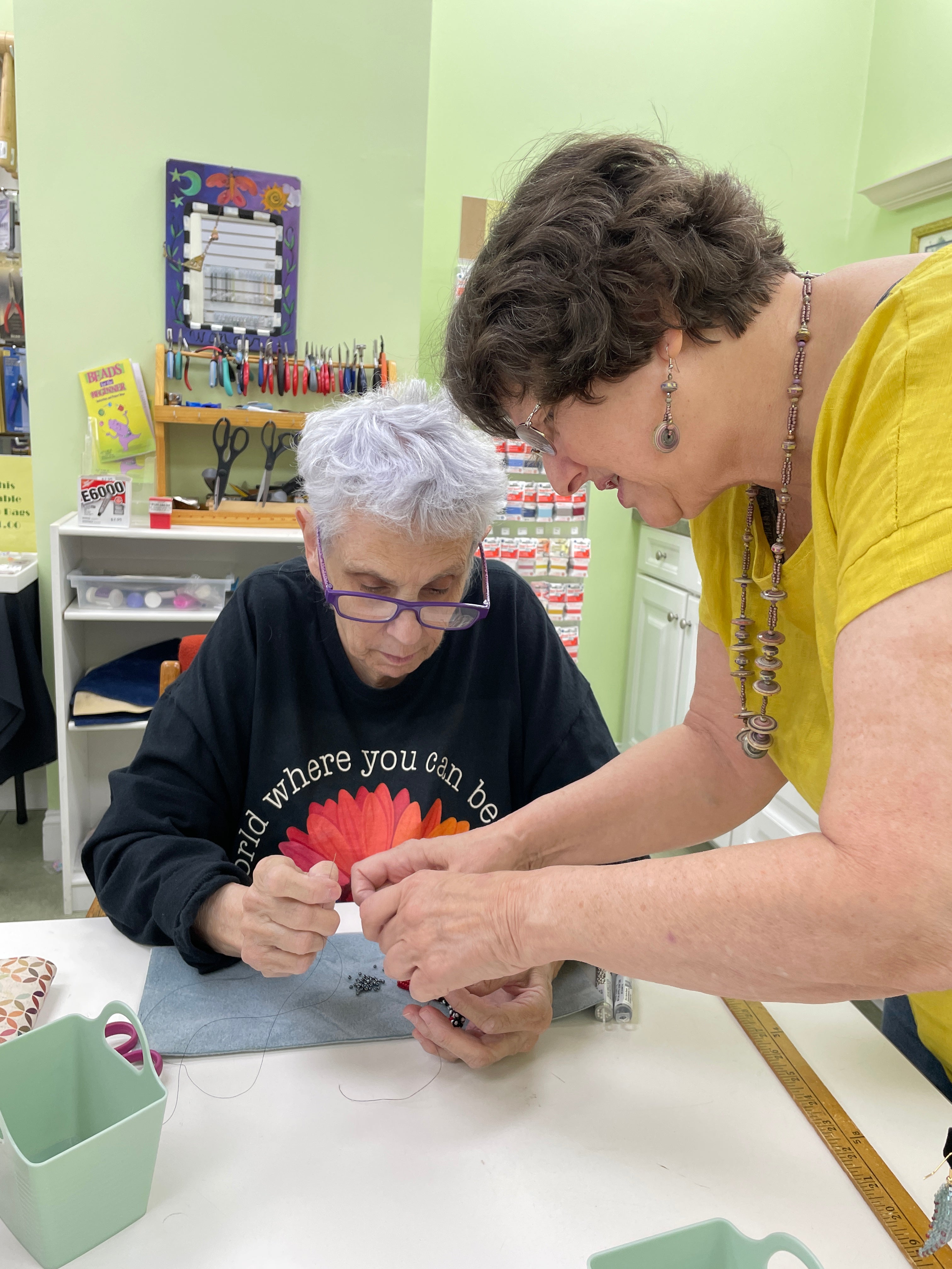 January Classes - Beading & Jewelry Making Workshops - Blue Santa Beads